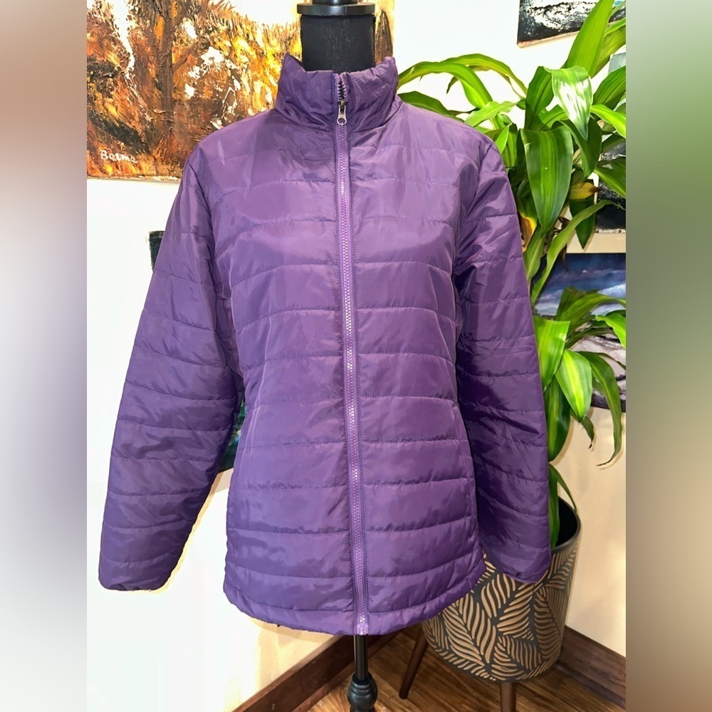 🔴Champion Purple Lightweight Jacket Size Large